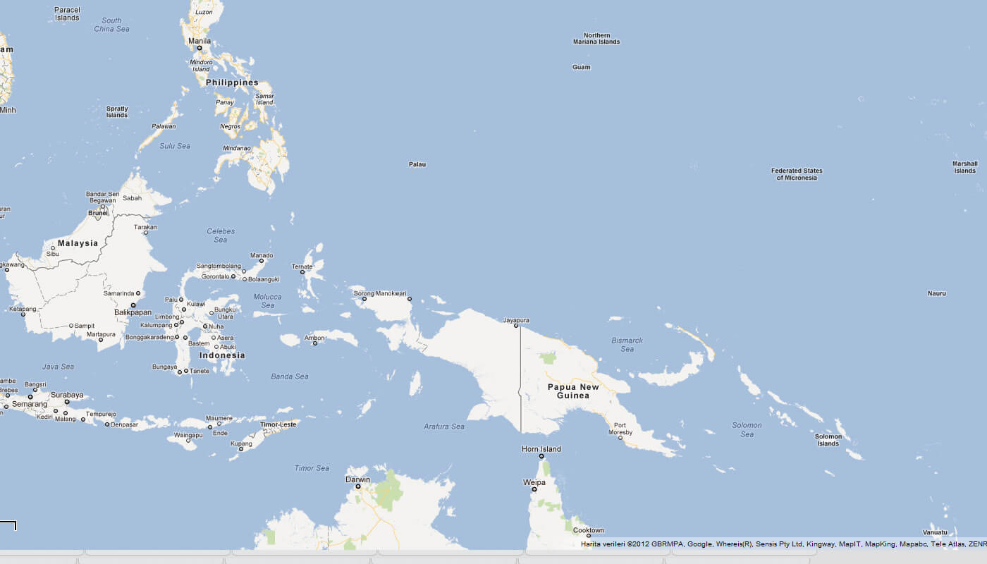 karte von Nördliche Marianeninsel pazifik